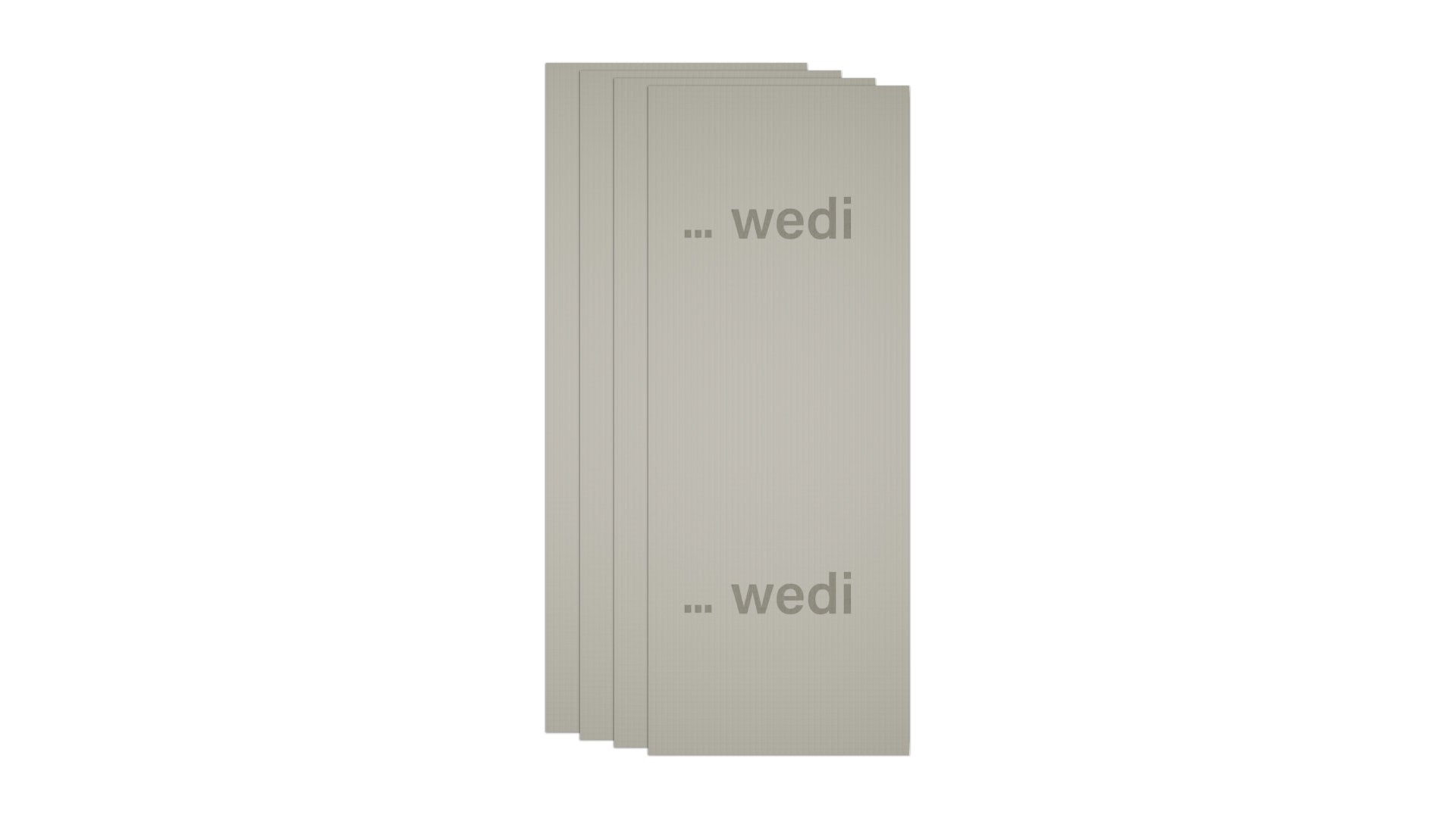 The Original Multi-Pack with wedi® Building Board 48x24x2